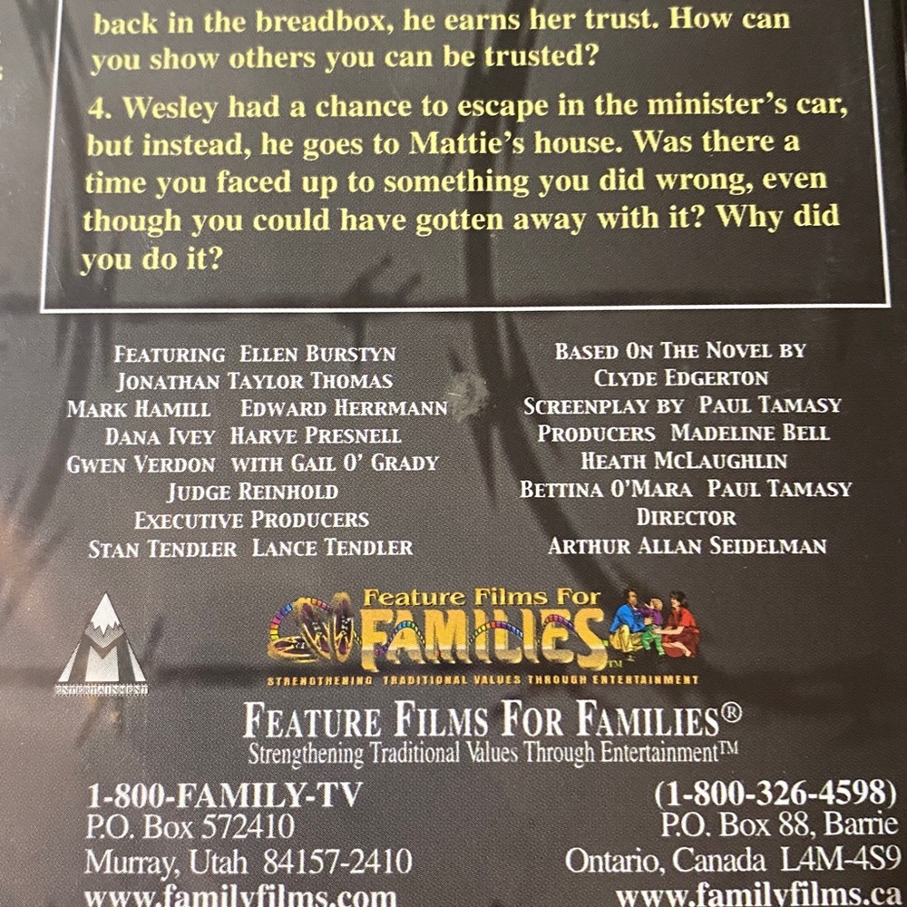 WALKING ACROSS EGYPT—Feature Films For Families DVD—New in Original Packaging - Picture 4 of 6